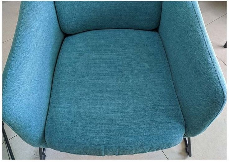 Armchair after professional upholstery cleaning in Amherst, NY